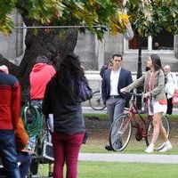 Salman Khan and Katrina Kaif in Ek Tha Tiger being shot on location at Trinity College Pictures | Picture 75337